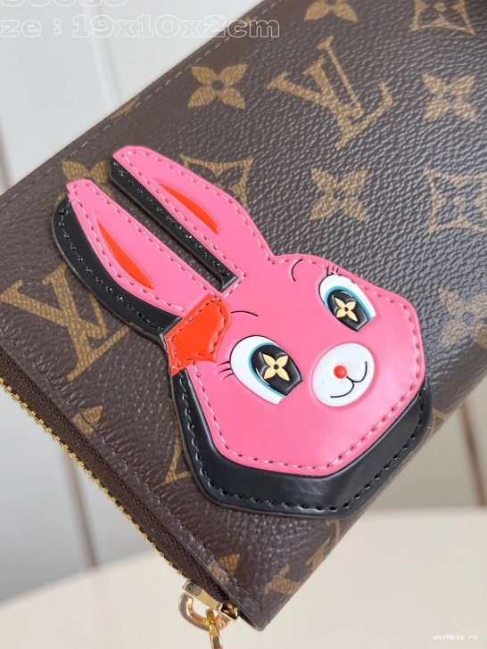 WIS ZIPPY VUITTON cm LOUIS WALLET-10*20*2 1106